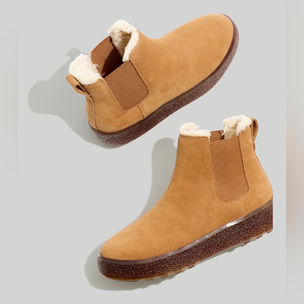 Madewell The Toasty Chelsea Boot Womens 6